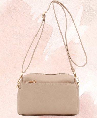 A neutral bag goes with everything.