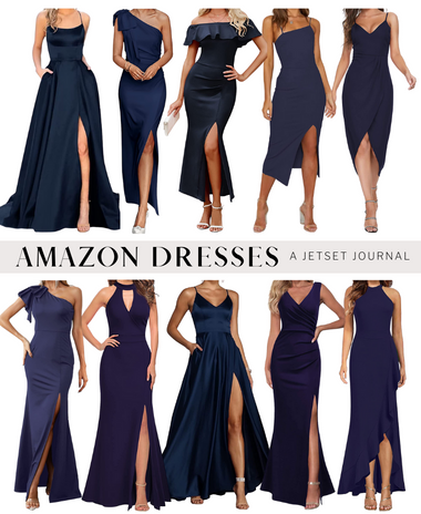 The Best Wedding Guest Dresses in Navy - A Jetset Journal