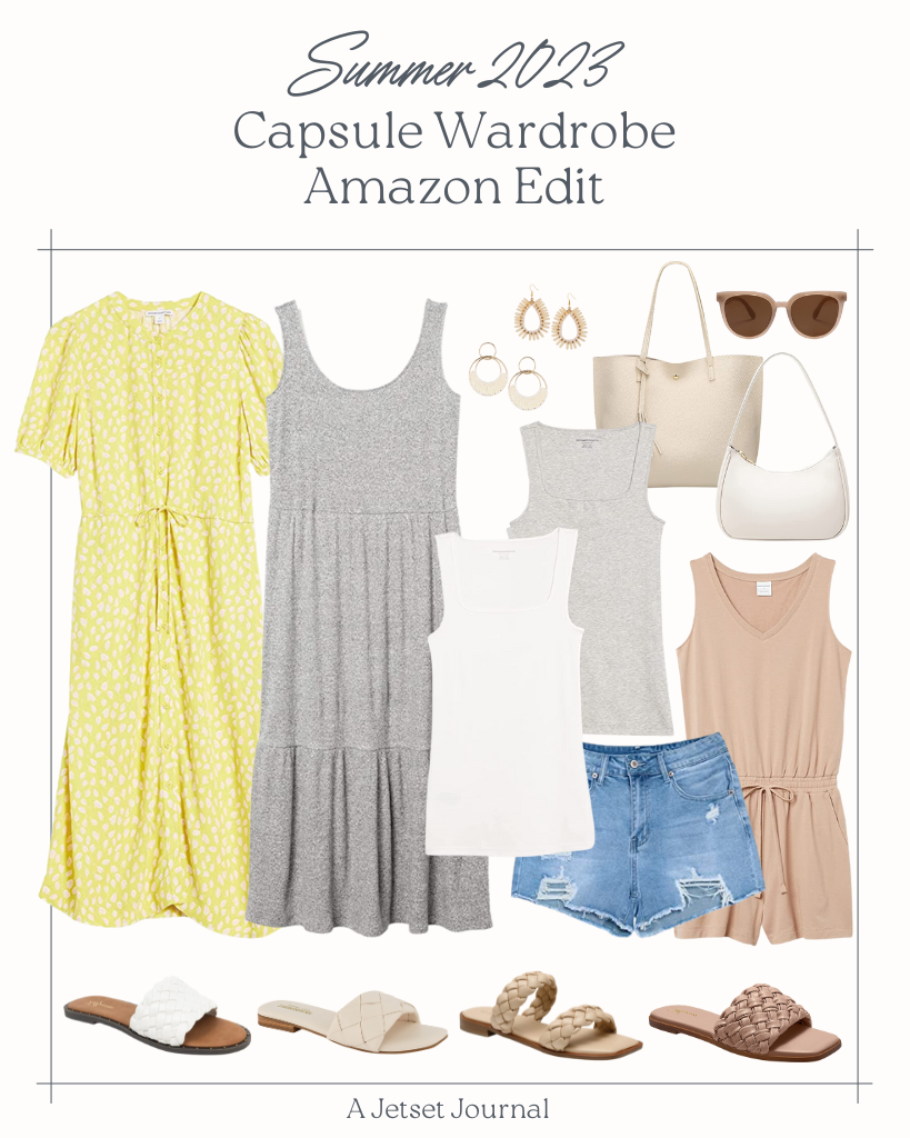 Summer 2023 Capsule Wardrobe + Outfit Ideas