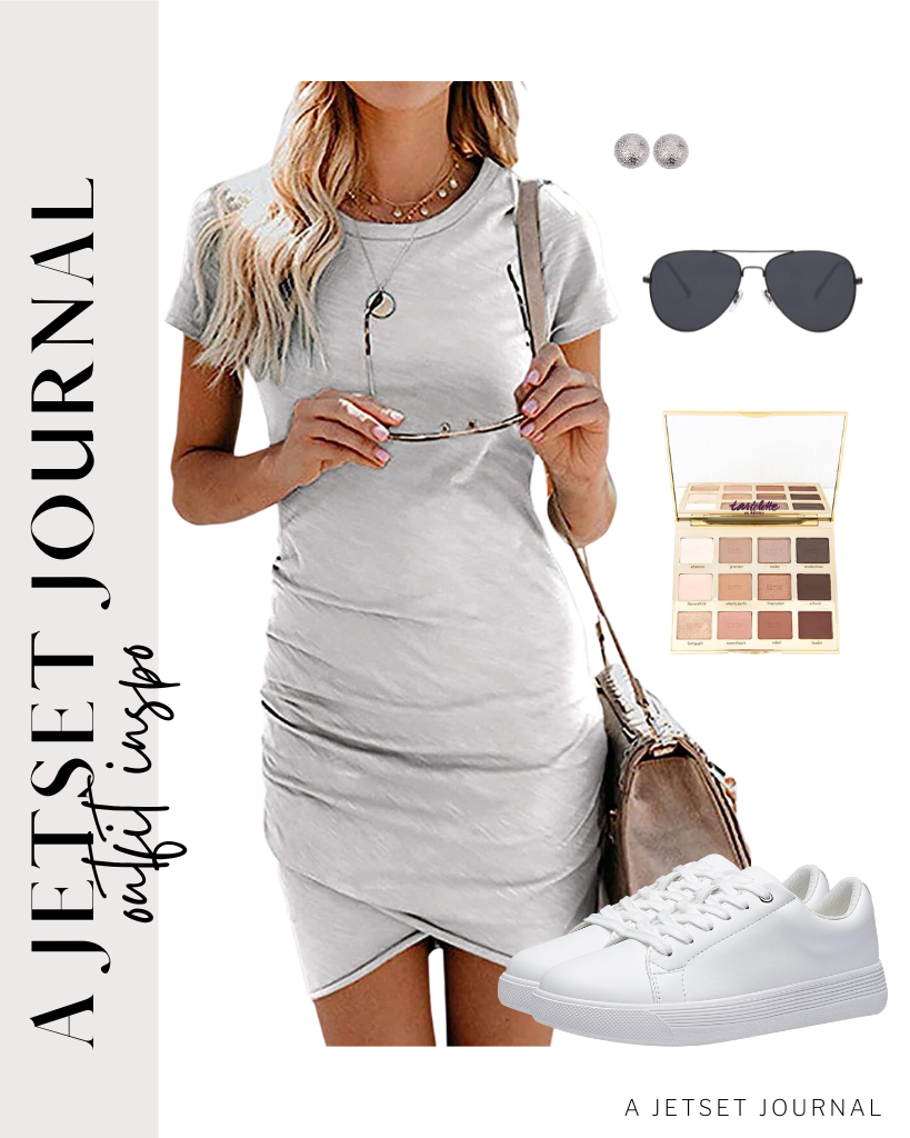 Style Summer Dresses and White Sneakers - A Jetset Journal