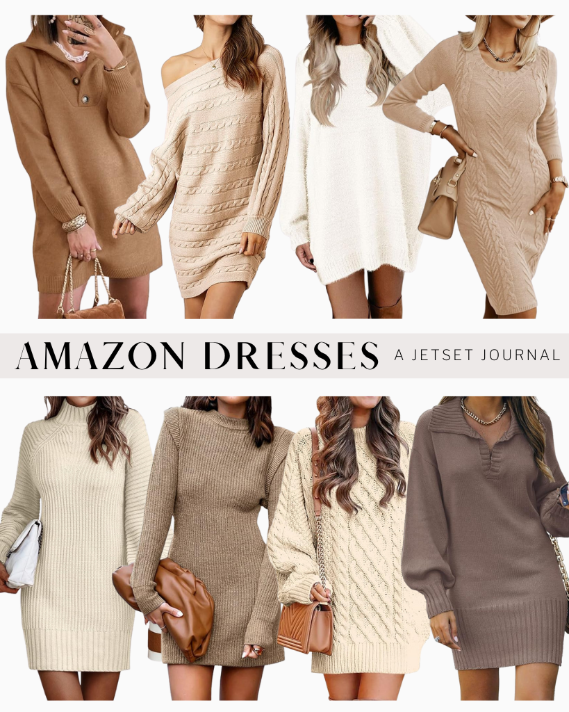 Sweater Dresses You Need for Colder Temps- A Jetset Journal