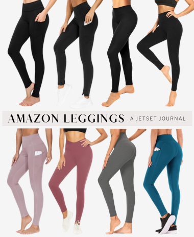 FULLSOFT 3 Pack Leggings for Women Non See Through-Workout High Waisted  Tummy Control Running Yoga Pants 
