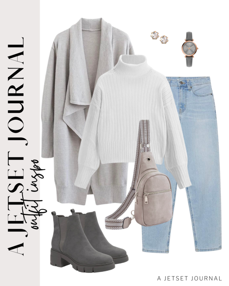 Simple Ways to Style a New Coat Cardigan - A Jetset Journal