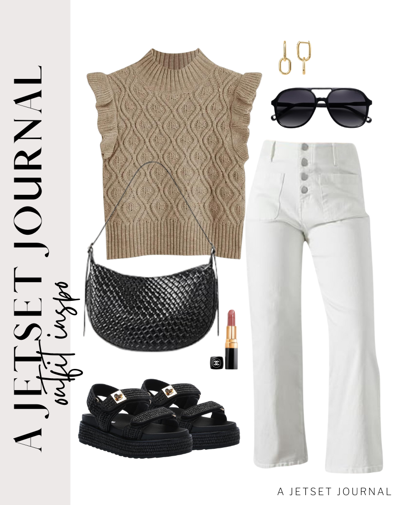 Elevate a New Pair of White Jeans - A Jetset Journal