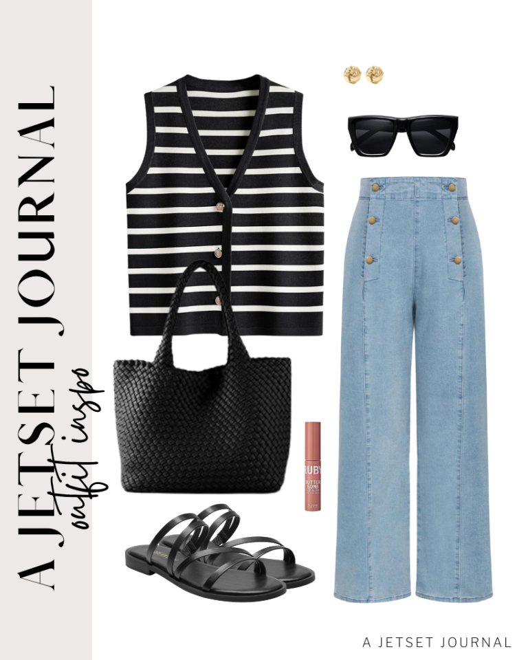 Get High Waisted Denim and Style Like This -A Jetset Journal